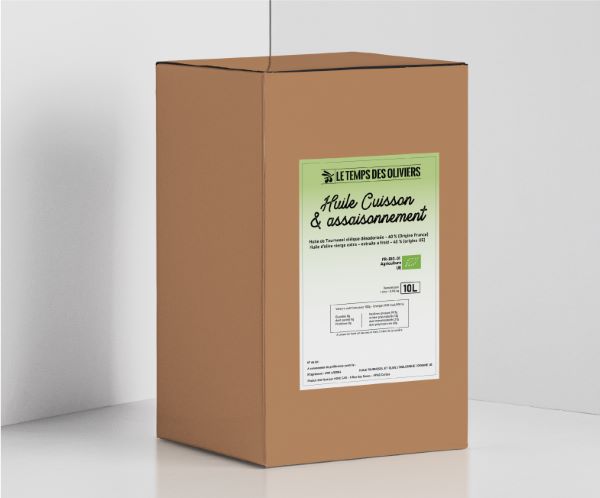 Mélange bio huile tournesol 60% et olive (cuisson et assaisonnement) - 1