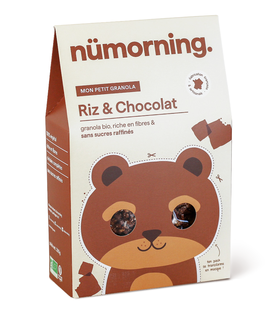 Mon petit granola riz & chocolat bio - 1
