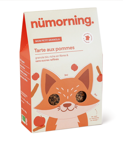 Mon petit granola tarte aux pommes bio - 1