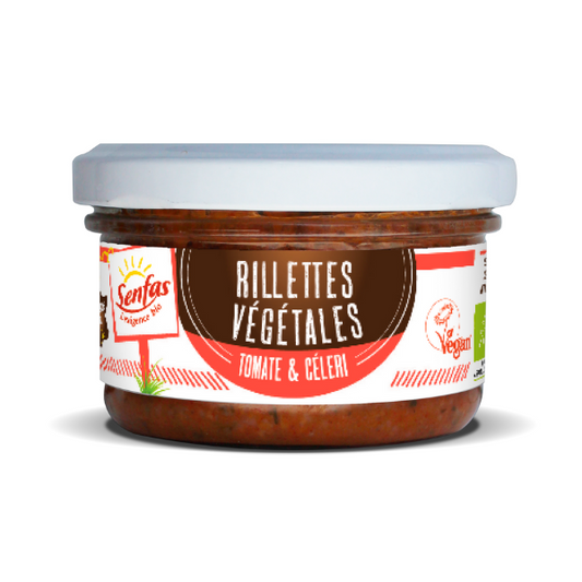 Rillettes végétales tomate & céleri bio - 1